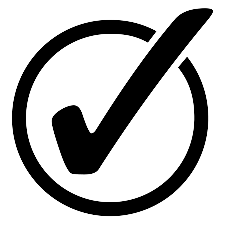 Tick icon
